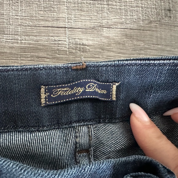 👖FIDELITY DENIM👖 EUC Octavia Wide Leg Mid-Rise Jeans - Picture 7 of 11